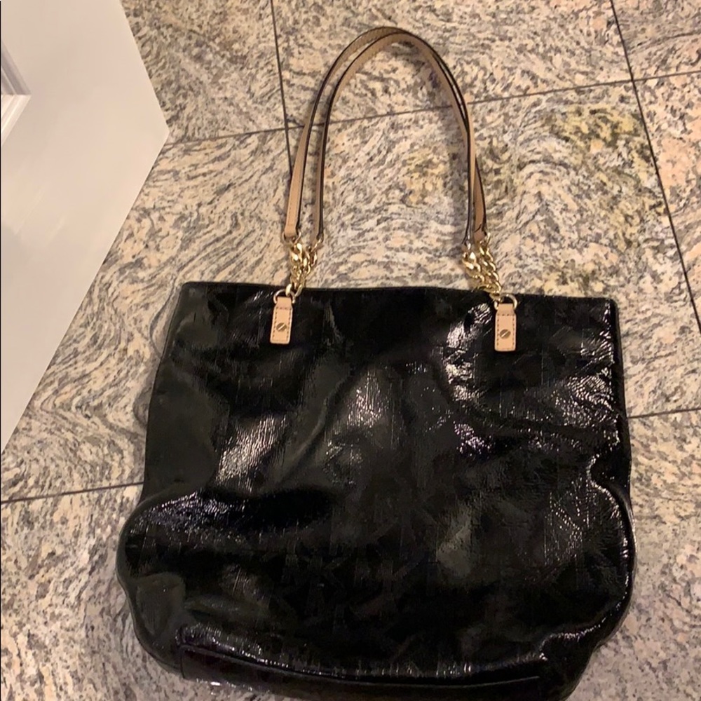 Michael Kors Black Patent Leather bag